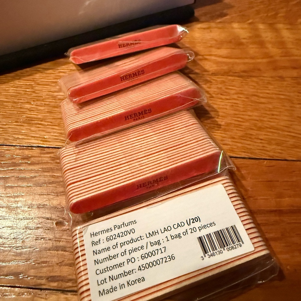 Hermes set of 20 mini nail files - Picture 2 of 3